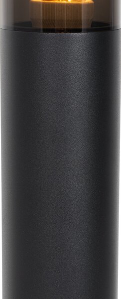 Moderna vanjska stupasta svjetiljka crna 45 cm IP44 - Rox