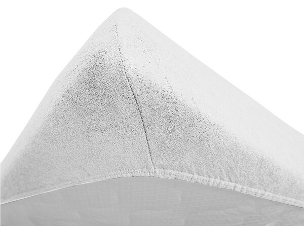 Frotirna plahta za dječji krevetić bijela 70x140 cm