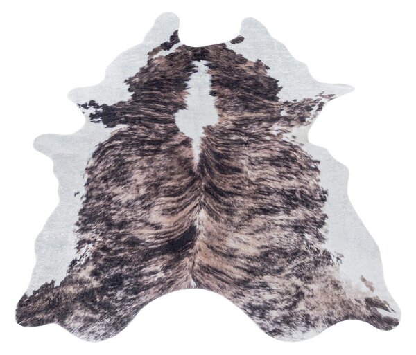 Tamno smeđa sintetička koža 100x135 cm Etosha – Ayyildiz Carpets