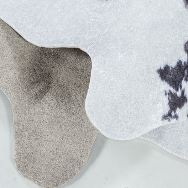 Tamno smeđa sintetička koža 100x135 cm Etosha – Ayyildiz Carpets