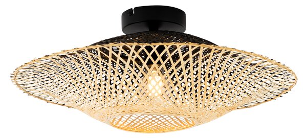 Orijentalna vanjska stropna svjetiljka bambus 50 cm IP44 - Rina