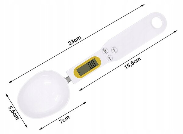 Digitalna kuhinja Spoon LCD do 500g