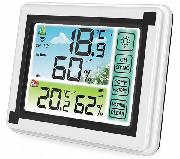 LCD bežična meteorološka stanica i vanjska jedinica