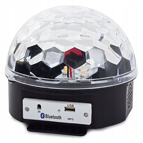 Disco LED RGB projektor i MP3 Bluetooth Player + USB ključ i daljinski upravljač