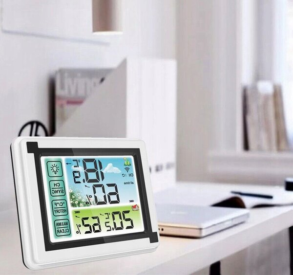 LCD bežična meteorološka stanica i vanjska jedinica