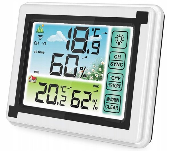 LCD bežična meteorološka stanica i vanjska jedinica