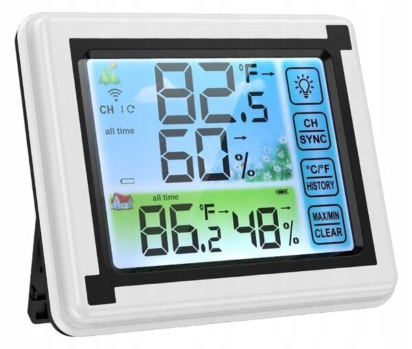 LCD bežična meteorološka stanica i vanjska jedinica