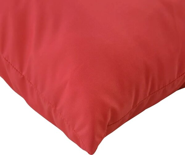 Jastuci za sofu od paleta | SET od 3 kom | crveni | od tkanine - OUTLET - NEPREUZETO