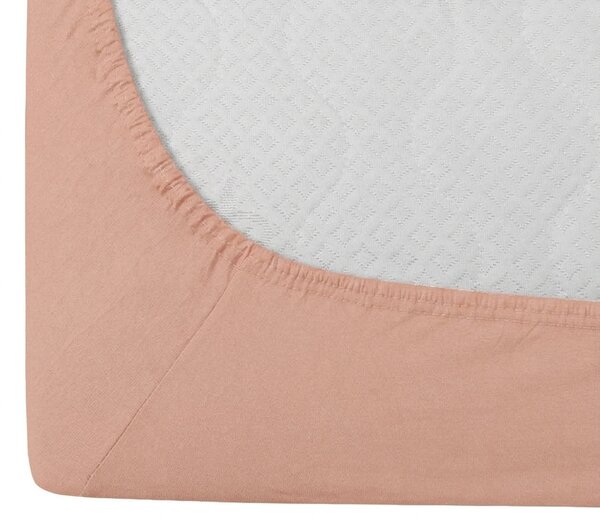 Jersey plahta BASIC marelična 90 x 200 cm