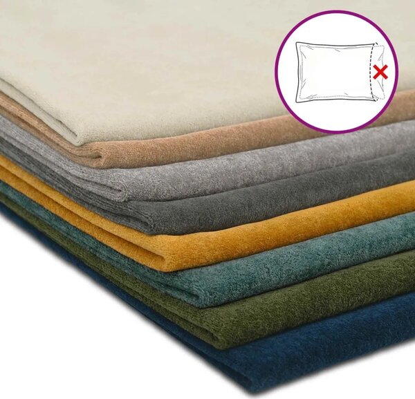 Presvlaka za jastuk 2 pcs HEERLEN Žuta 50 x 80 cm - Žuta 50 x 80 cm 2