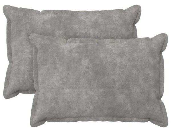 Presvlaka za jastuk 2 pcs HOUTEN Svjetlosiva 30 x 50 cm - Svjetlosiva 30 x 50 cm 2