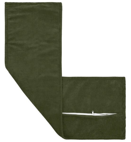 Presvlaka za jastuk HOUTEN Zelena 40 x 145 cm Mikrofibra Flis - Zelena 40 x 145 cm 1