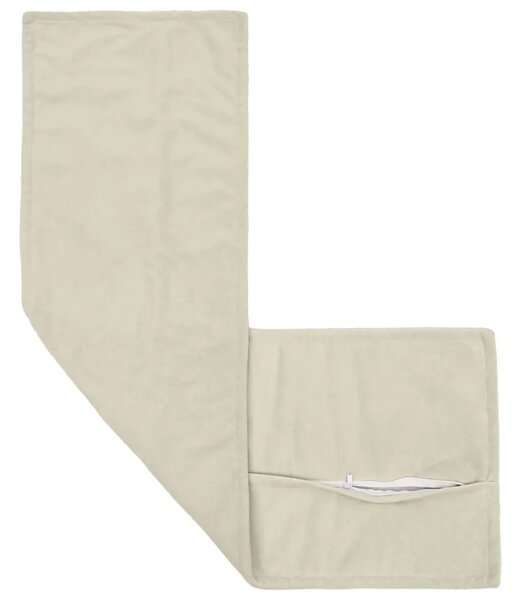 Presvlaka za jastuk HOUTEN Krem 40 x 145 cm Mikrofibra Flis - Krem 40 x 145 cm 1