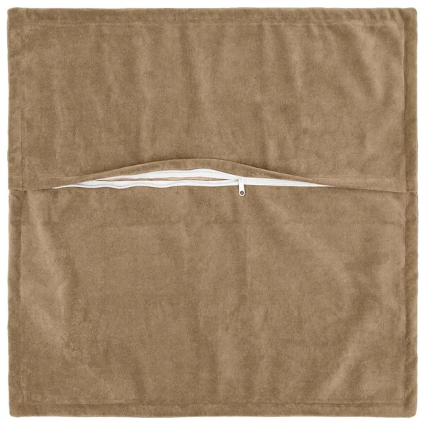 Presvlaka za jastuk 2 pcs HOUTEN Sivosmeđa 35 x 35 cm - Sivosmeđa 35 x 35 cm 2