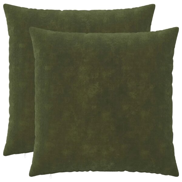 Presvlaka za jastuk 2 pcs HEERLEN Zelena 55 x 55 cm - Zelena 55 x 55 cm 2