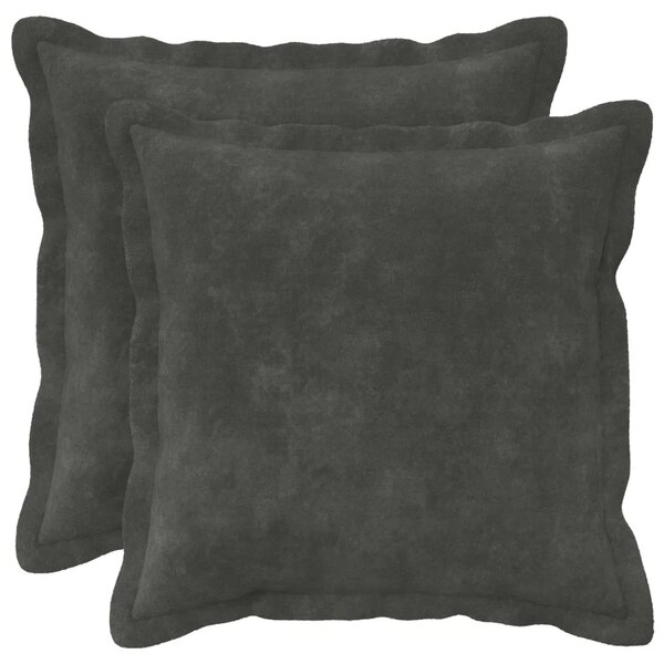 Presvlaka za jastuk 2 pcs HOUTEN Antracit 35 x 35 cm - Antracit 35 x 35 cm 2