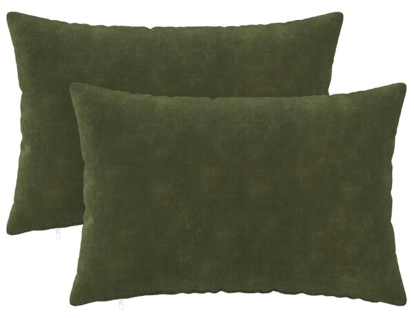 Presvlaka za jastuk 2 pcs HEERLEN Zelena 40 x 60 cm - Zelena 40 x 60 cm 2