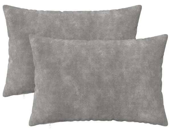 Presvlaka za jastuk 2 pcs HEERLEN Svjetlosiva 30 x 50 cm - Svjetlosiva 30 x 50 cm 2