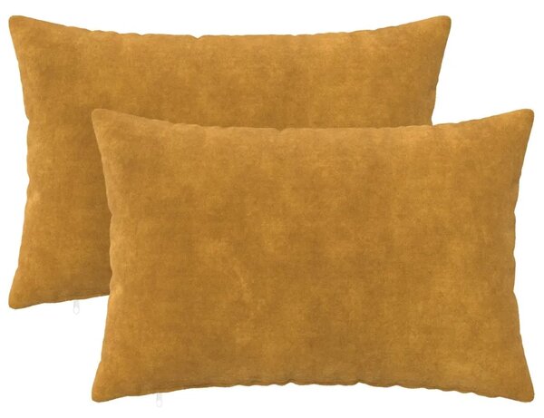 Presvlaka za jastuk 2 pcs HEERLEN Žuta 50 x 80 cm - Žuta 50 x 80 cm 2