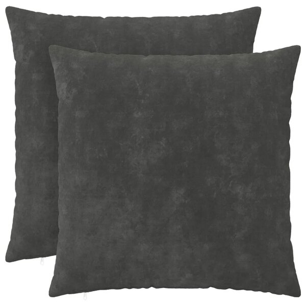 Presvlaka za jastuk 2 pcs HEERLEN Antracit 55 x 55 cm - Antracit 55 x 55 cm 2