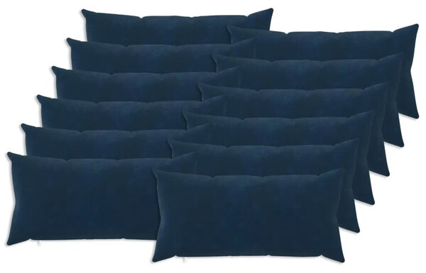 Presvlaka za jastuk 12 pcs HEERLEN Plava 40 x 80 cm - Plava 40 x 80 cm 12