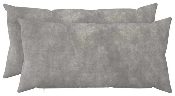 Presvlaka za jastuk 2 pcs HEERLEN Svjetlosiva 40 x 70 cm - Svjetlosiva 40 x 70 cm 2