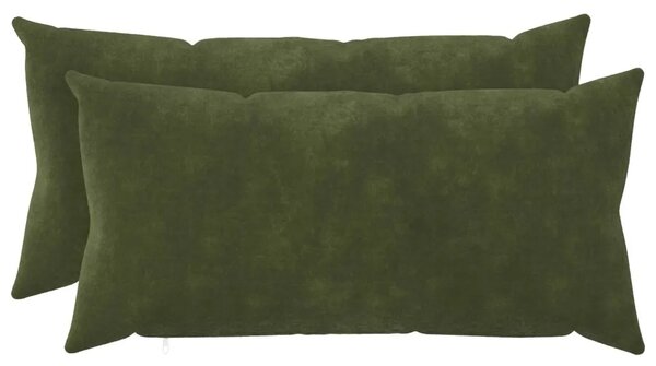 Presvlaka za jastuk 2 pcs HEERLEN Zelena 40 x 80 cm - Zelena 40 x 80 cm 2