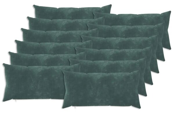 Presvlaka za jastuk 12 pcs HEERLEN Morska plava 40 x 80 cm - Morsko plava 40 x 80 cm 12