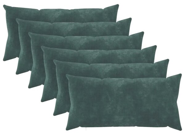 Presvlaka za jastuk 6 pcs HEERLEN Morska plava 40 x 80 cm - Morsko plava 40 x 80 cm 6