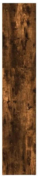 Regal za knjige boja hrasta 80x30x152 cm od konstruiranog drva - Dimljeni hrast 152 cm 80 cm