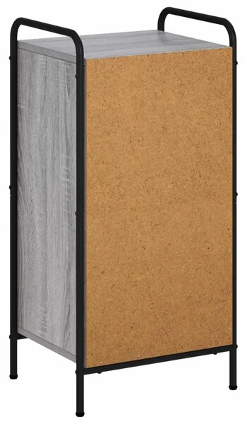 Kreveta Siva Sonoma 97 x 33 x 81 cm Konstruirano drvo - Siva Sonoma s 2 police 73 x 33 x 81 cm