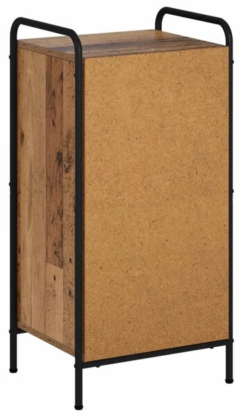Kreveta Staro drvo 97 x 33 x 81 cm Konstruirano drvo - Staro drvo s 2 police 73 x 33 x 81 cm