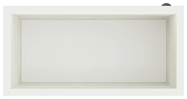 Vrtna posuda za sadnju s LED svjetlom 2 kom. Bijela - Bijela 40 x 80 x 40 cm 2