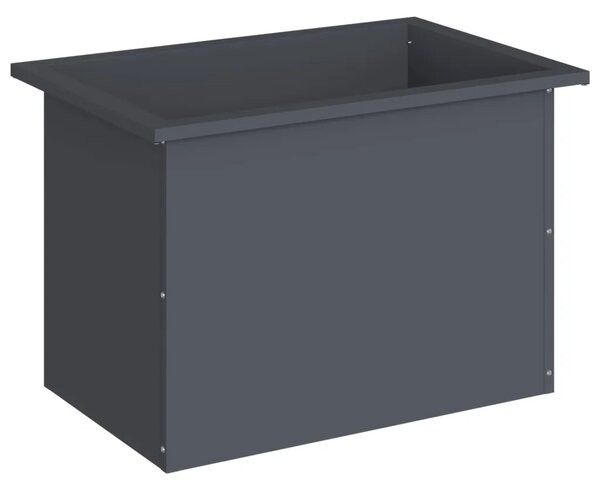 Vrtna posuda za sadnju s LED svjetlom Antracit 40 x 60 x 40 cm - Antracit 40 x 60 x 40 cm 1