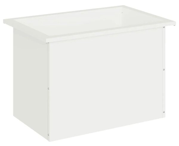 Vrtna posuda za sadnju s LED svjetlom Bijela 40 x 60 x 40 cm - Bijela 40 x 60 x 40 cm 1
