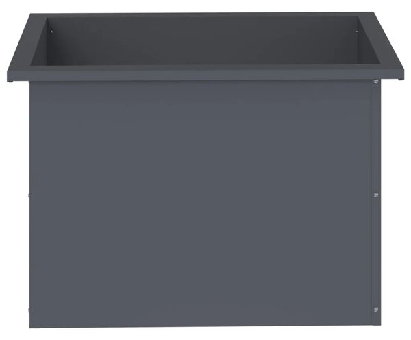 Vrtna posuda za sadnju s LED svjetlom Antracit 40 x 60 x 40 cm - Antracit 40 x 60 x 40 cm 1