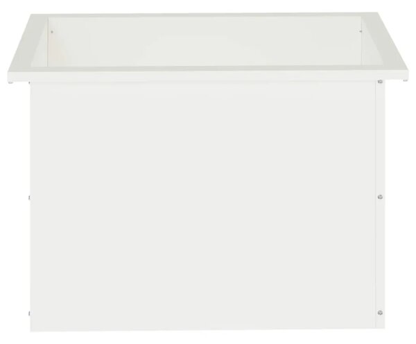 Vrtna posuda za sadnju s LED svjetlom Bijela 40 x 60 x 40 cm - Bijela 40 x 60 x 40 cm 1