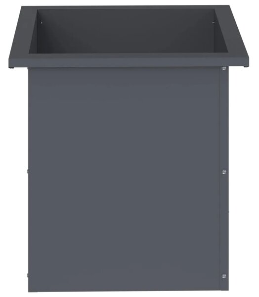 Vrtna posuda za sadnju s LED svjetlom Antracit 40 x 40 x 40 cm - Antracit 40 x 40 x 40 cm 1
