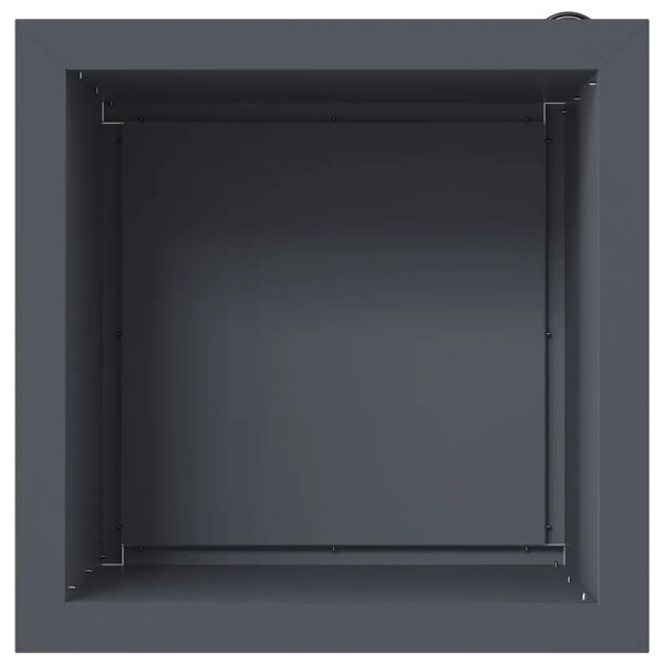 Vrtna posuda za sadnju s LED svjetlom Antracit 40 x 40 x 40 cm - Antracit 40 x 40 x 40 cm 1