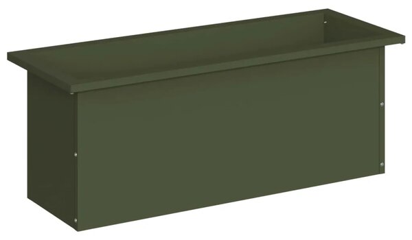 Vrtna posuda za sadnju s LED svjetlom Maslinastozelena - Maslinastozelena 30 x 80 x 30 cm 1