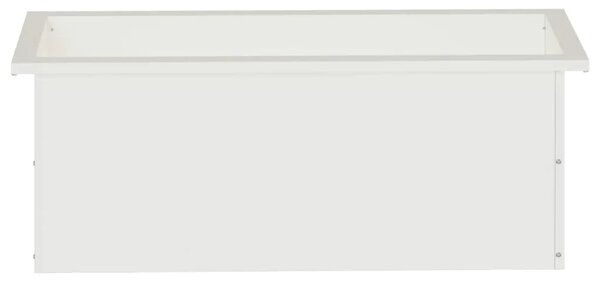 Vrtna posuda za sadnju s LED svjetlom Bijela 30 x 80 x 30 cm - Bijela 30 x 80 x 30 cm 1
