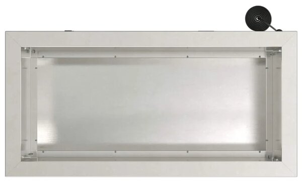 Vrtna posuda za sadnju s LED svjetlom 2 kom. Srebrna - Nehrđajući čelik 30 x 60 x 30 cm 2