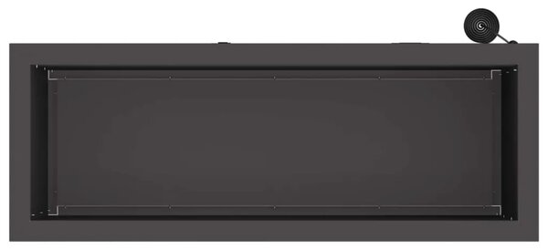 Vrtna posuda za sadnju s LED svjetlom Crna 30 x 80 x 30 cm - Crna 30 x 80 x 30 cm 1