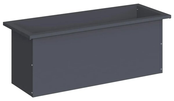 Vrtna posuda za sadnju s LED svjetlom Antracit 30 x 80 x 30 cm - Antracit 30 x 80 x 30 cm 1