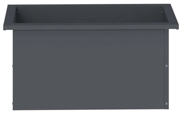 Vrtna posuda za sadnju s LED svjetlom 2 kom. Antracit - Antracit 30 x 60 x 30 cm 2