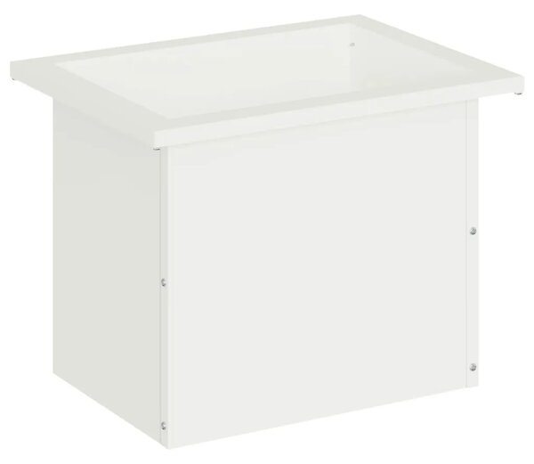Vrtna posuda za sadnju s LED svjetlom Bijela 30 x 40 x 30 cm - Bijela 30 x 40 x 30 cm 1