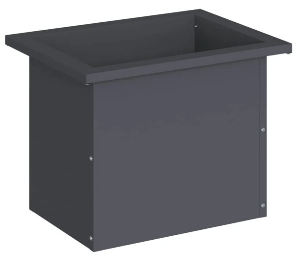 Vrtna posuda za sadnju s LED svjetlom Antracit 30 x 40 x 30 cm - Antracit 30 x 40 x 30 cm 1