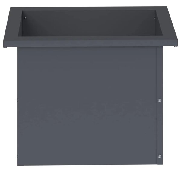 Vrtna posuda za sadnju s LED svjetlom 2 kom. Antracit - Antracit 30 x 40 x 30 cm 2