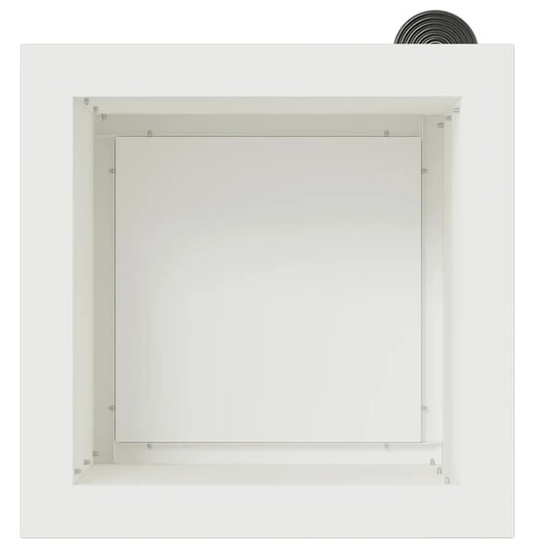 Vrtna posuda za sadnju s LED svjetlom 2 kom. Bijela - Bijela 30 x 30 x 30 cm 2