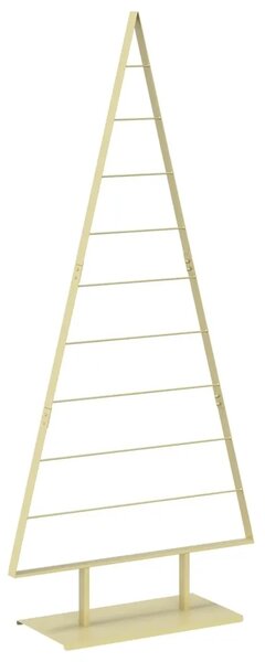 Metalna božićna jelka KUOPIO 210 cm Čelik Zlatno - 210 cm Zlatno